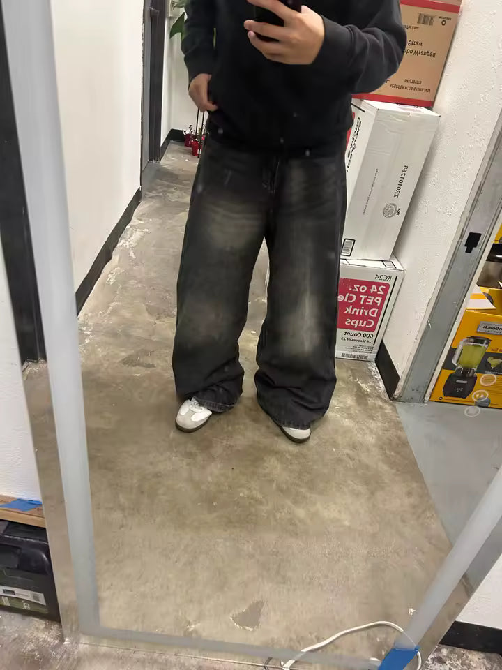 Grey Washed Jeans 002wardrobe