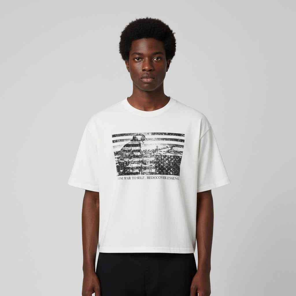 Cropped Graphic T-Shirt