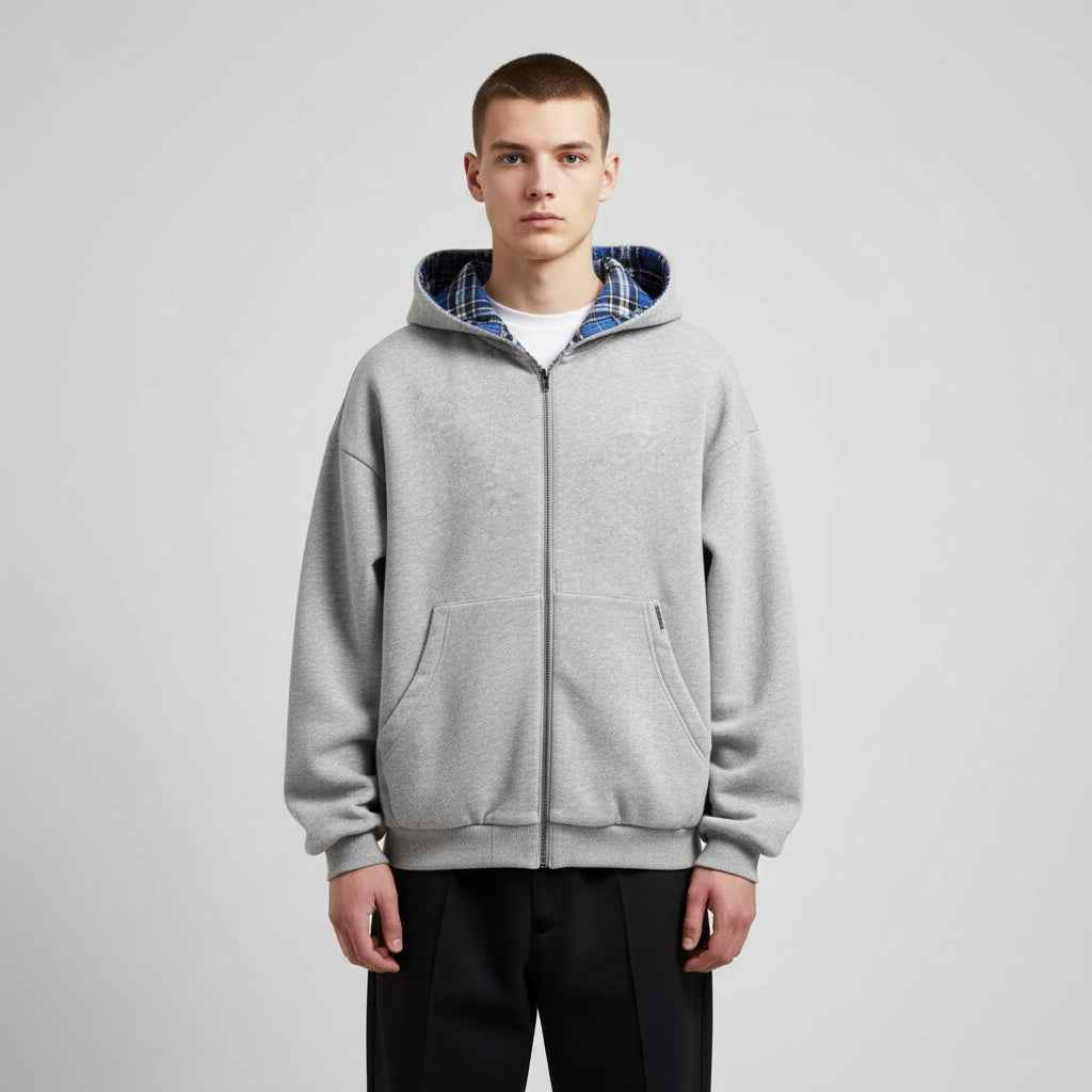 Flannel Hoodie