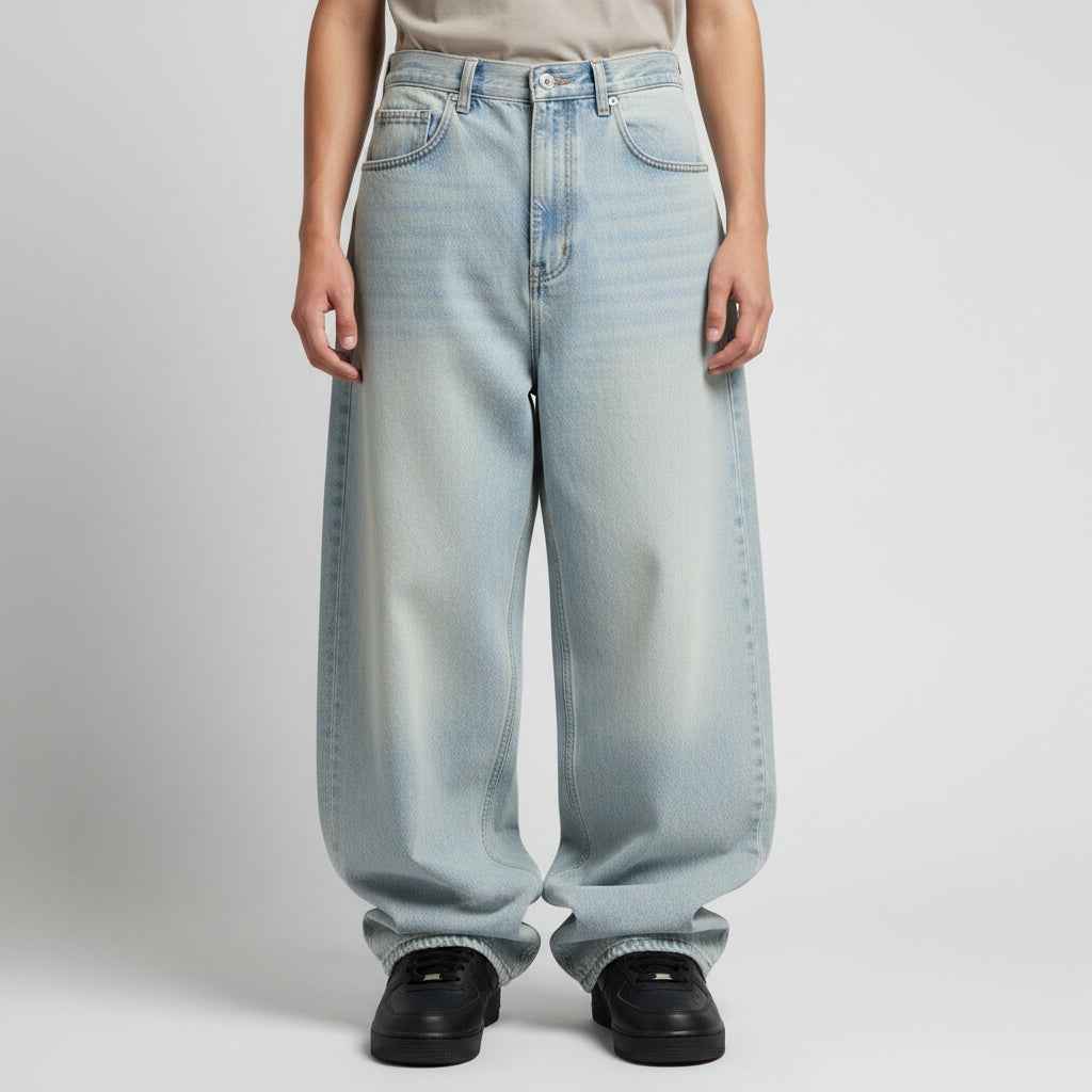 Light Blue Washed Jeans