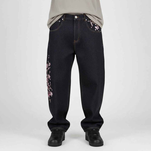 Cherry Blossom Denim Jeans