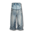 Double Waist Baggy Jeans