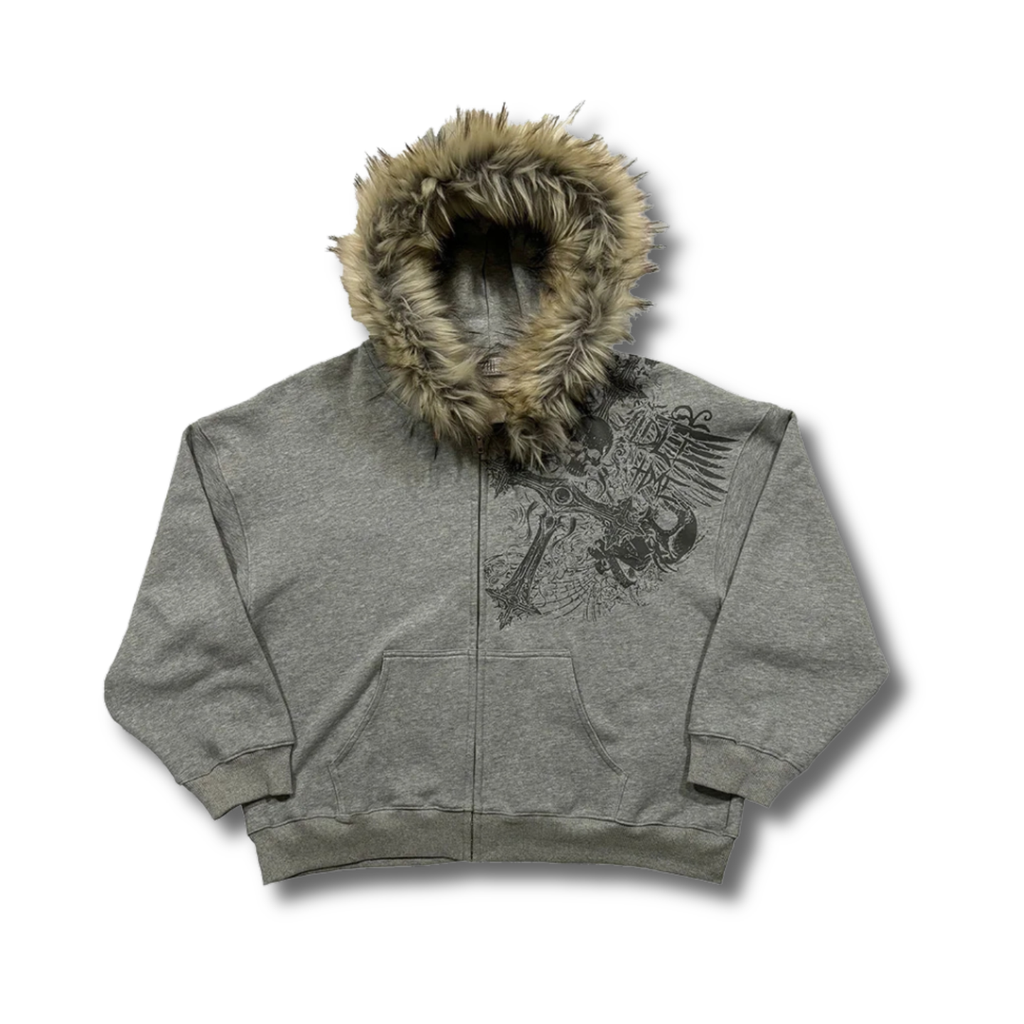 Fur Hoodie