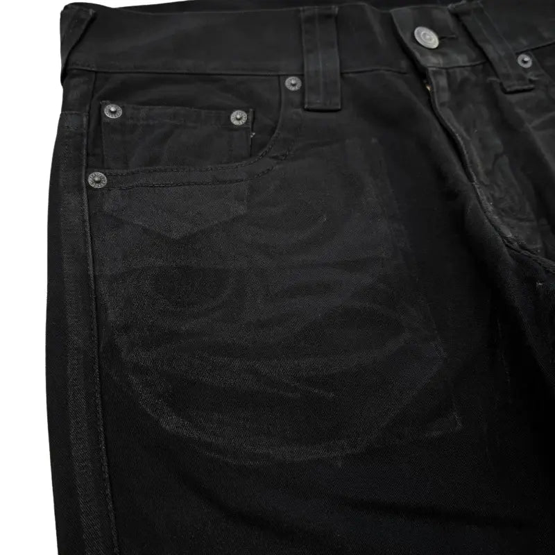 Vintage Black Flared Jeans 002wardrobe