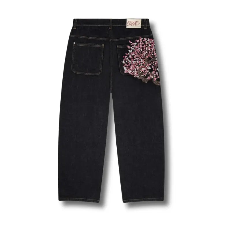 Cherry Blossom Denim Jeans 002wardrobe