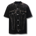 Denim Trace Graphic T-shirt 002wardrobe