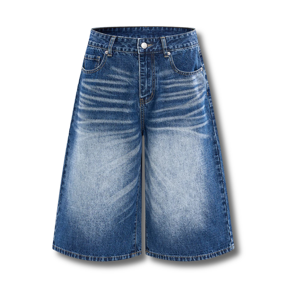 Static Fade Denim Shorts 002wardrobe