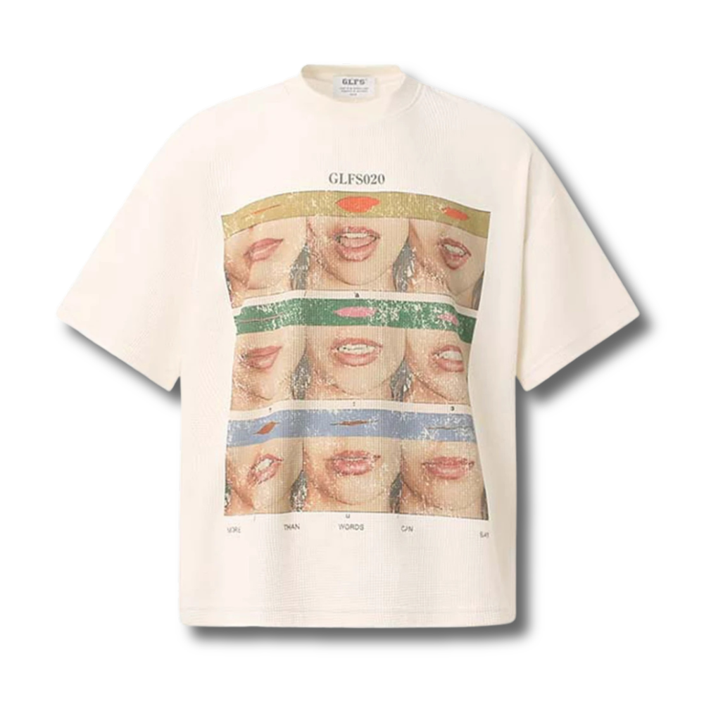 GLFS020 "WORDS" T-shirt 002wardrobe