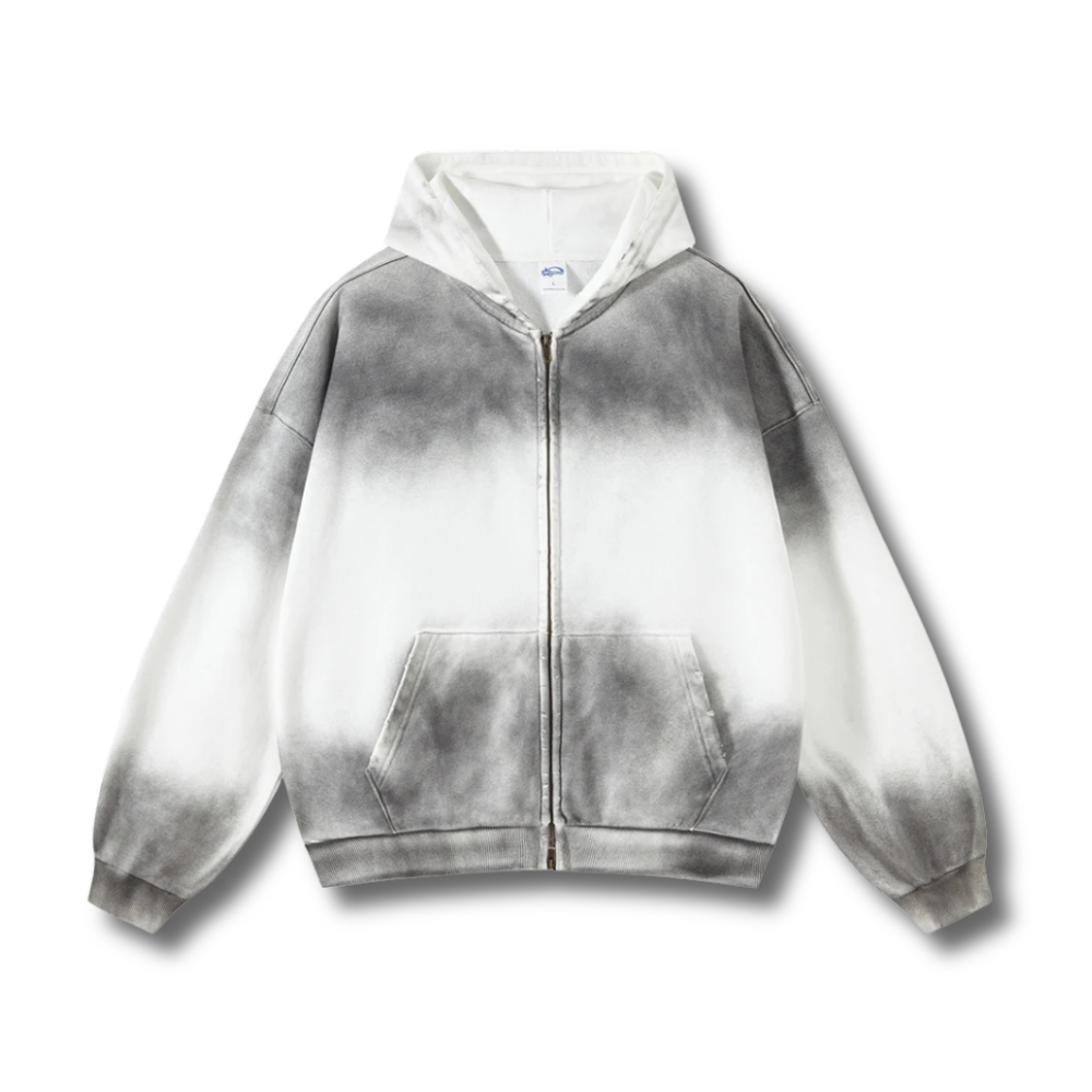 Fade-Form Architectural Zip Hoodie 002wardrobe