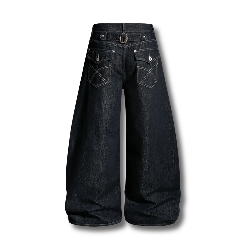 Cinch-System Wide-Leg Denim 002wardrobe