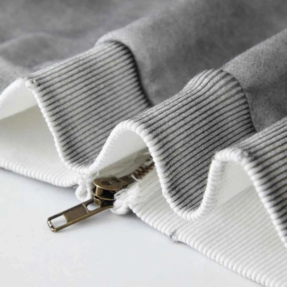 Fade-Form Architectural Zip Hoodie