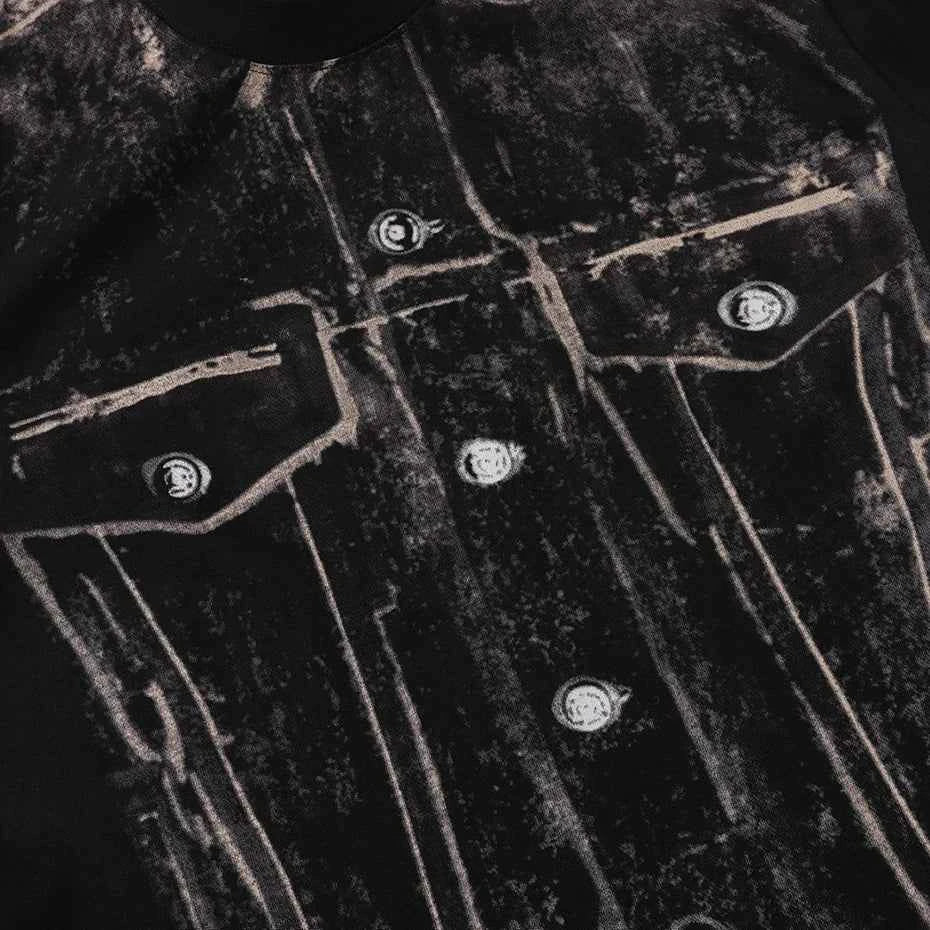 Denim Trace Graphic T-shirt
