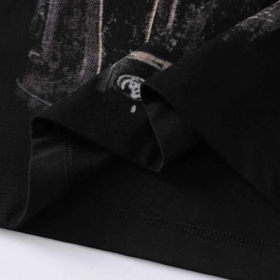 Denim Trace Graphic T-shirt