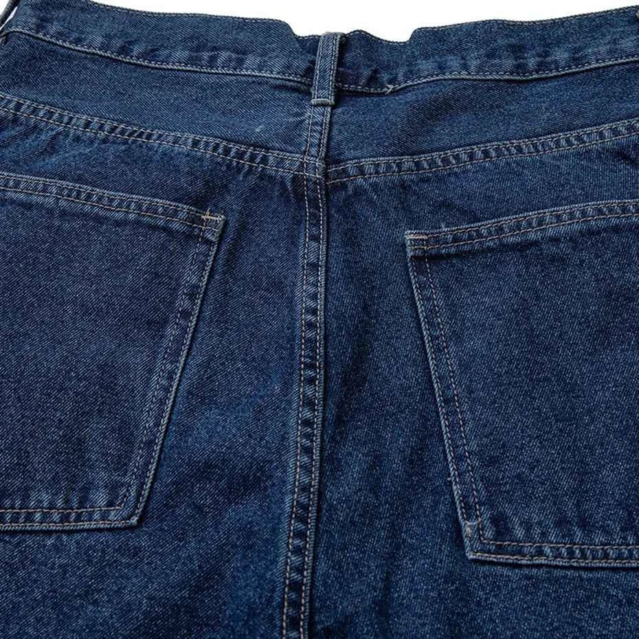 Core Indigo Wide-Leg Shorts