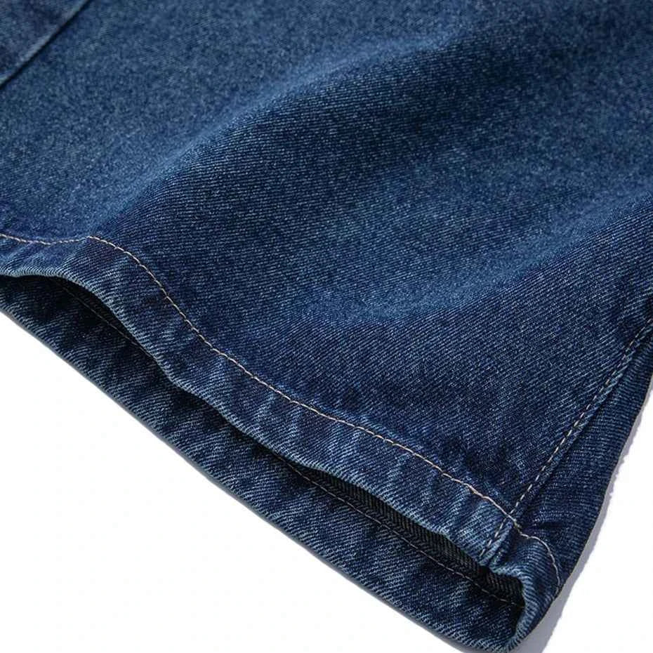 Core Indigo Wide-Leg Shorts