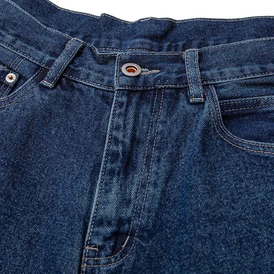 Core Indigo Wide-Leg Shorts
