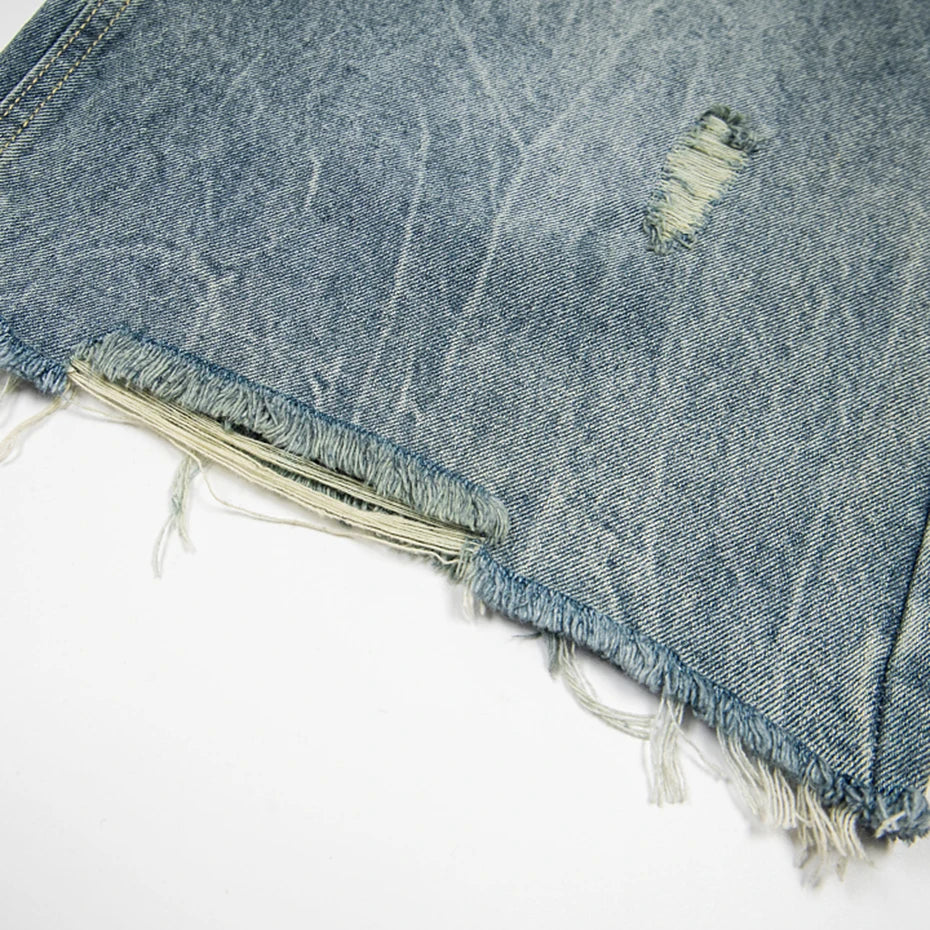 Wild-Yoke Wide-Leg Shorts