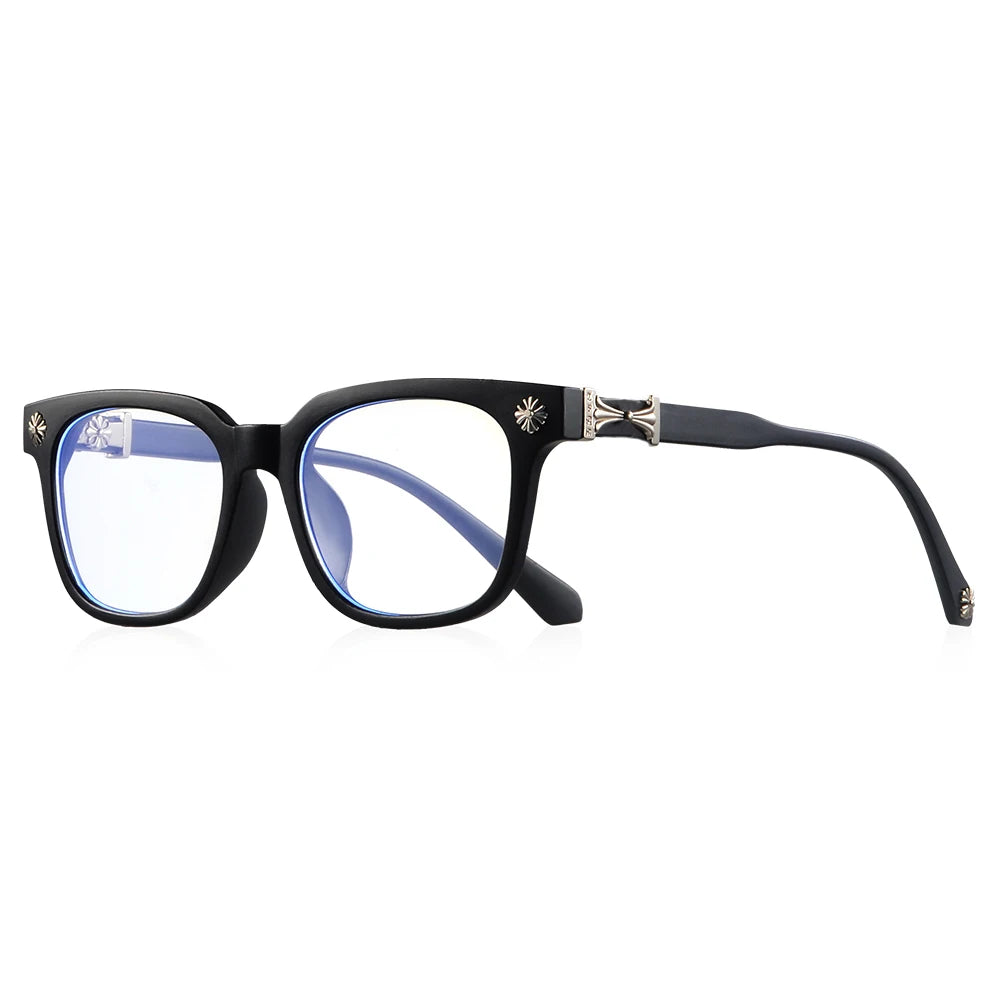 Classic Square Anti Blue Light Glasses Reading Books Vintage Glasses Women And Men Prescription Glasses Computer Eyeglasses 002wardrobe