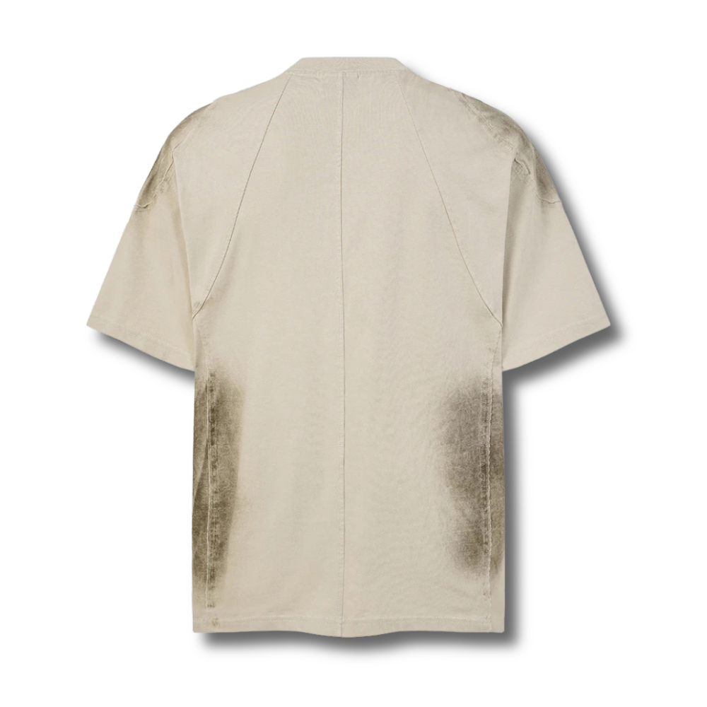 Panel-Rivet Boxy T-shirt