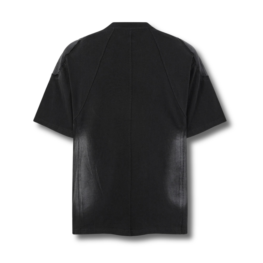 Panel-Rivet Boxy T-shirt