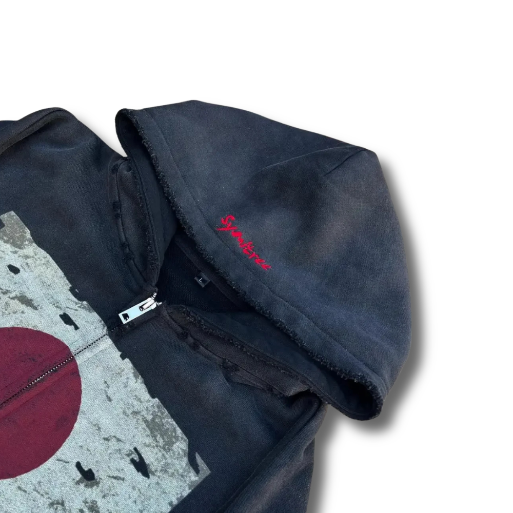 Japan Zip-up Hoodie 002wardrobe