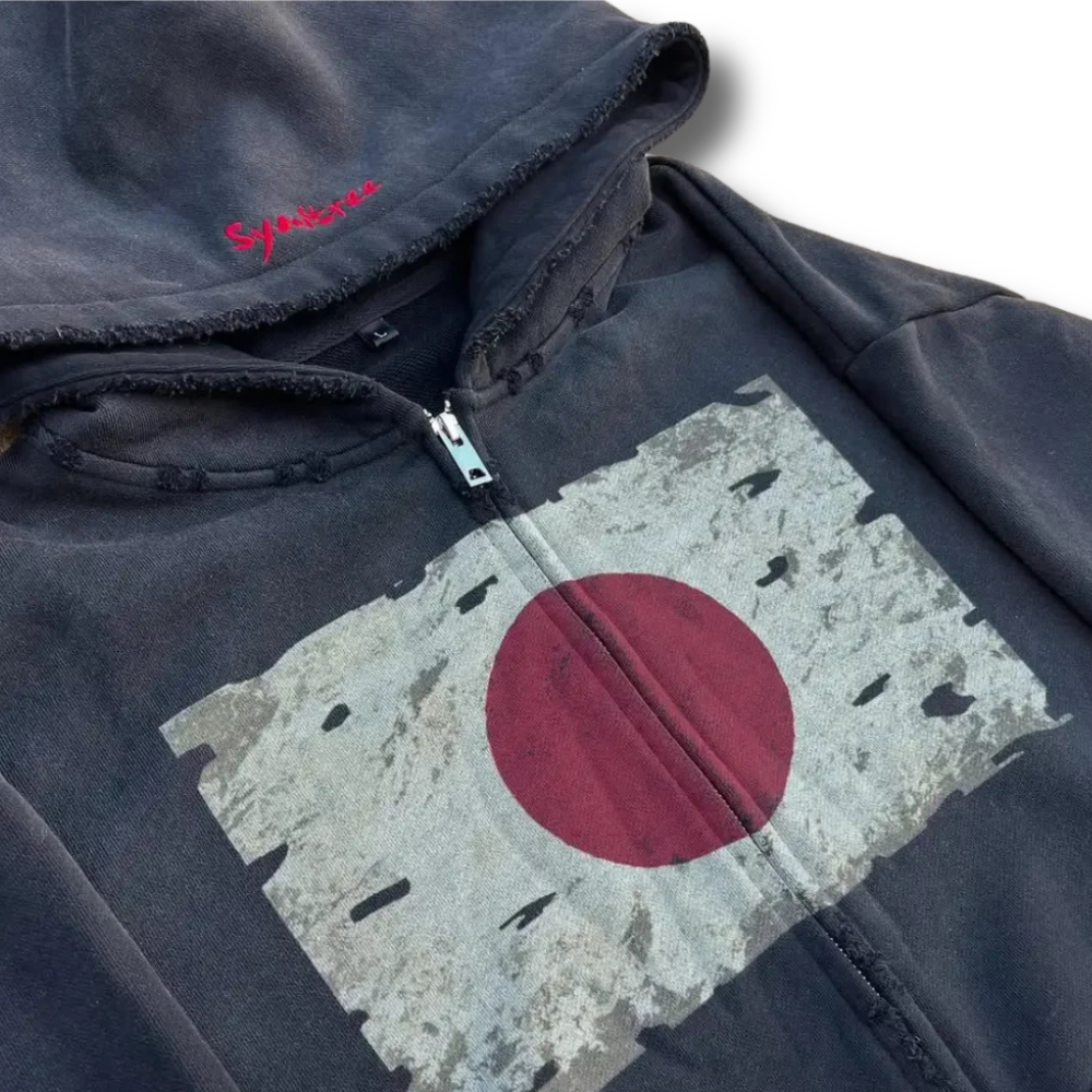 Japan Zip-up Hoodie 002wardrobe