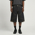 Arched Panel Embroidery Shorts 002wardrobe