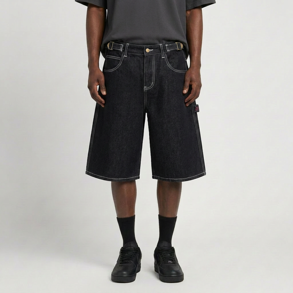 Cinch Utility Denim Shorts 002wardrobe