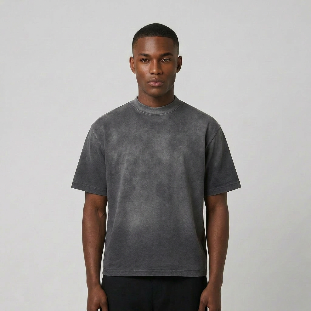 Static Wash Boxy T-shirt 002wardrobe