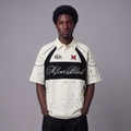 Wild-Track Boxy Polo in Phantom White