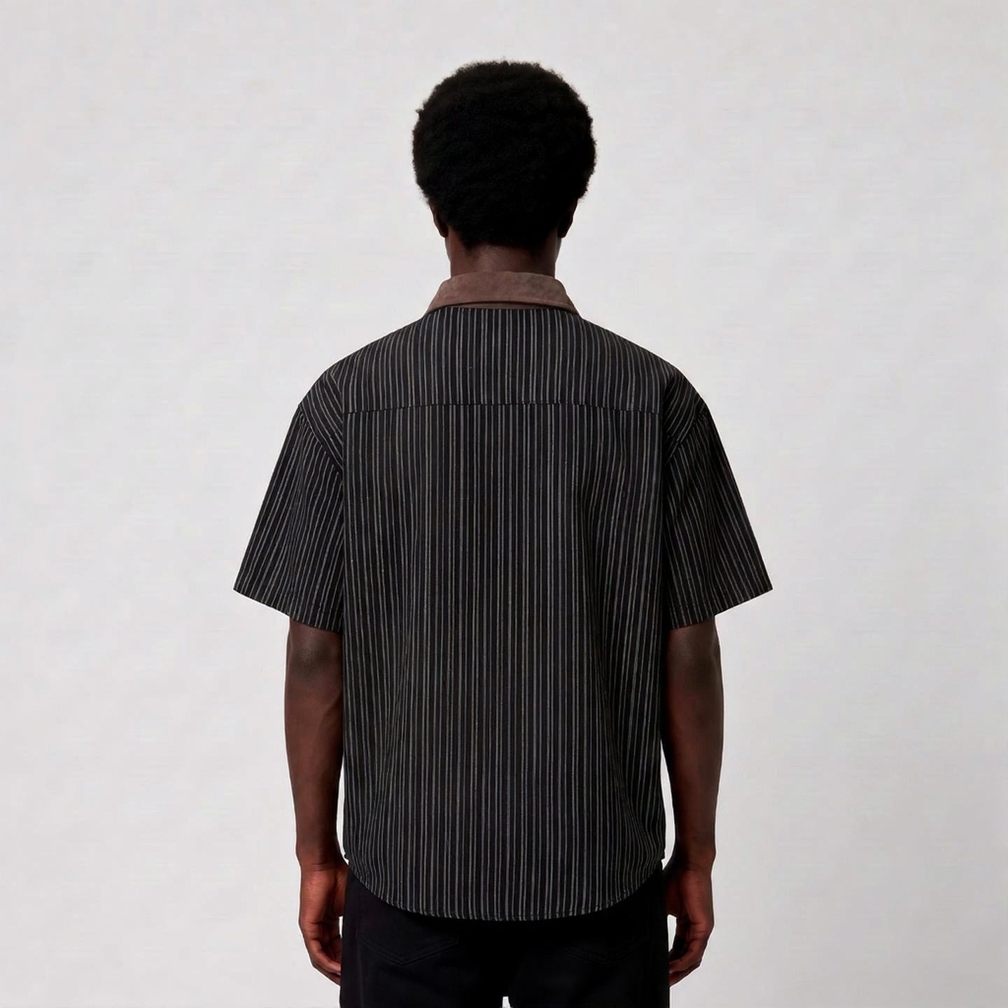 Celestial Pinstripe Short-Sleeve Shirt