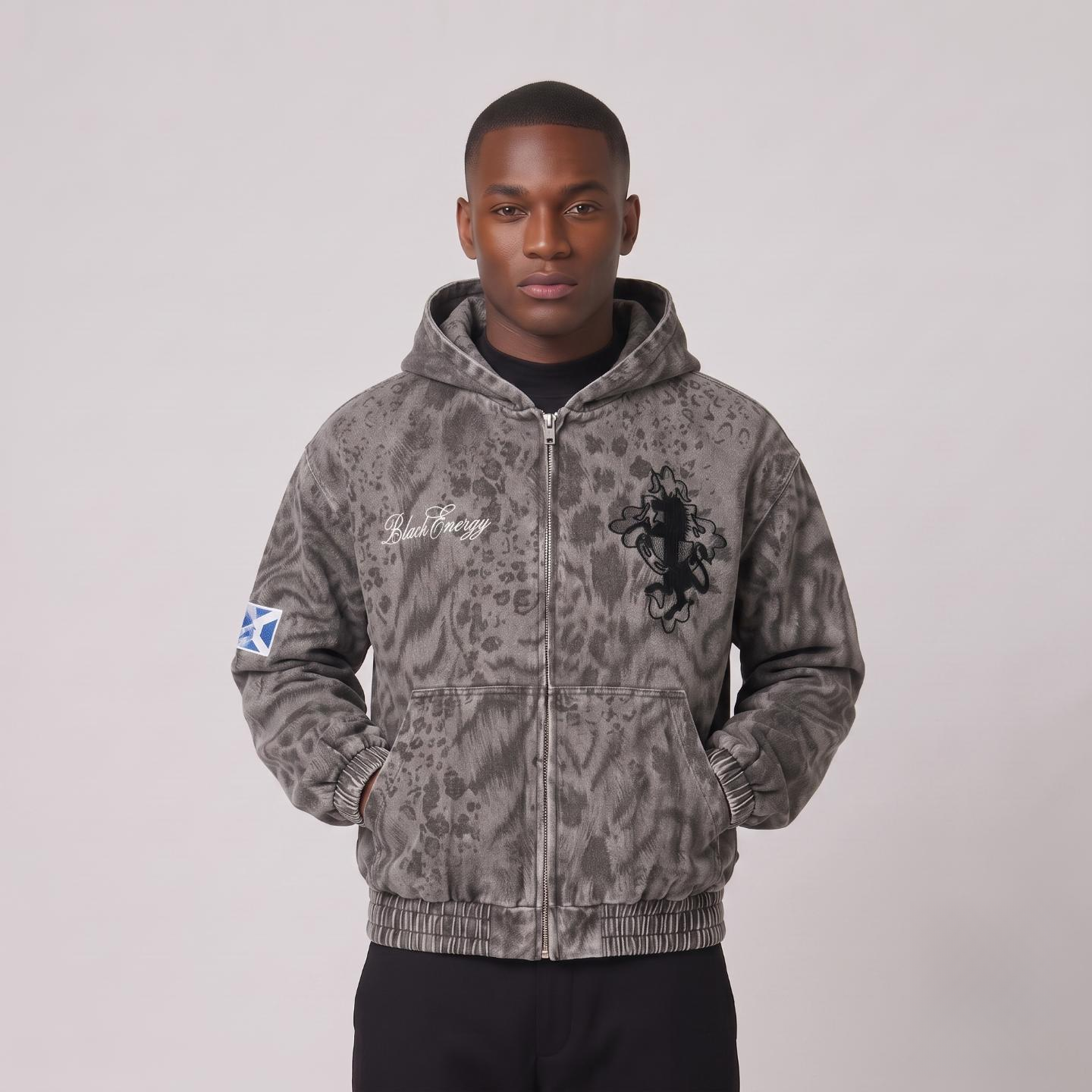 Patina Emblem Hooded Jacket